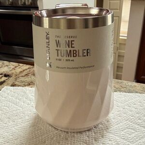 Stanley Pink Vacuum-Insulated Wine Tumbler